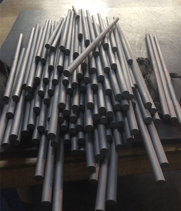 10 Cobalt Tungsten Carbide Rod Blanks Sintered 0.8um Grain Size Lx25 Grade