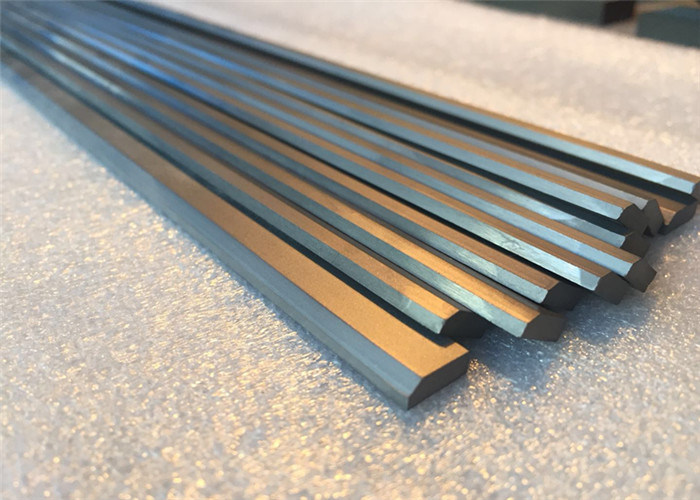 One Side Chamfer Tungsten Carbide Flat Bar 330mm Length Multipurpose Usage