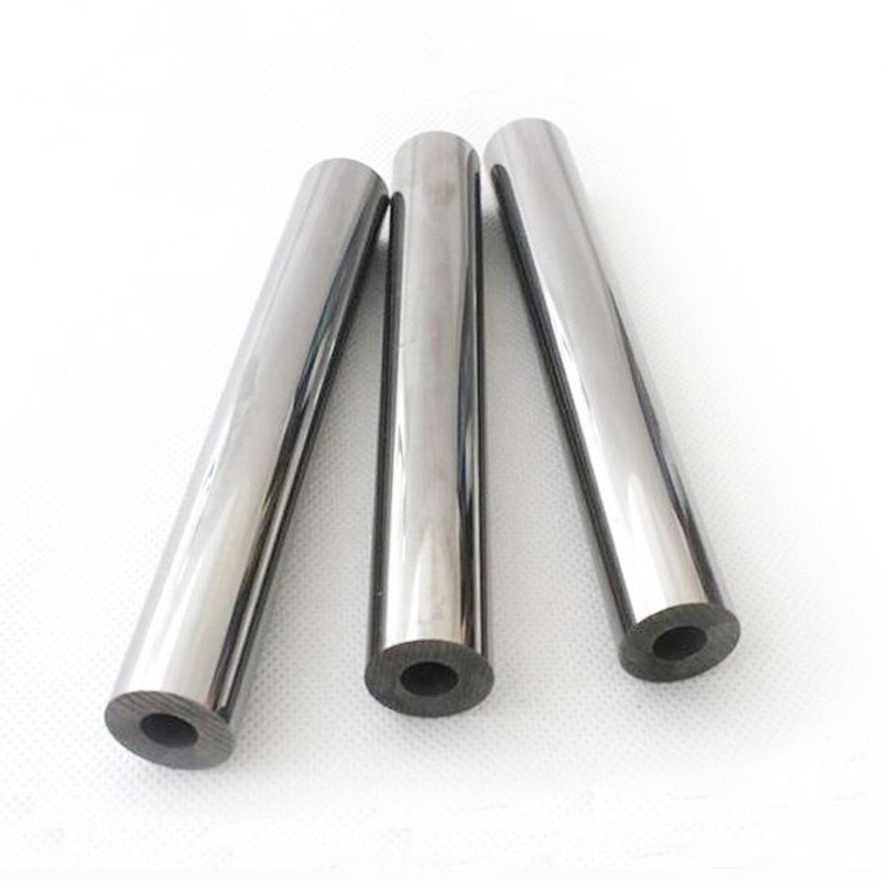 Finished Ground Tungsten Carbide Rod With Straight Hole OD 20mm Ra 0.2
