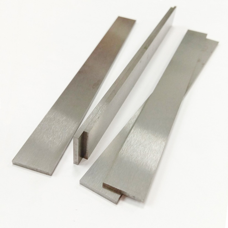 Ground Tungsten Carbide Flat Bar K10 Length 310mm Thickness 1.6mm