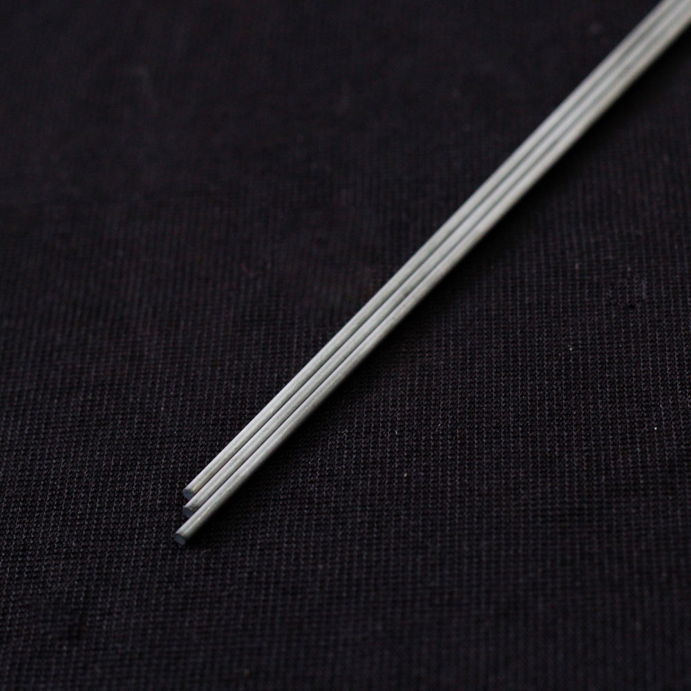 Solid Tungsten Carbide Rod Diameter 2.3mm HRA 91.8 Unground Round Stick