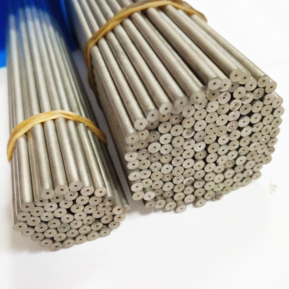 Stainless Steel Carbide Rod With Straight Hole 9% Cobalt 2.5 - 25mm Dia