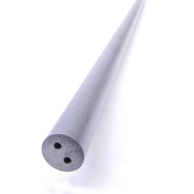 Long Round Tungsten Carbide Rod Unground 0.333 Dia X 12-716 With Straight Holes